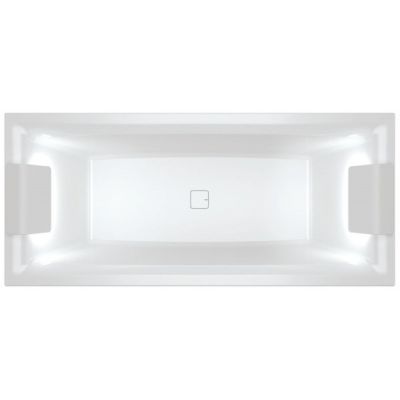 Riho Still Square LED wanna prostokątna 170x75 cm biały błyszczący B100005005