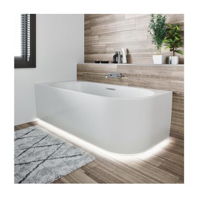 Riho Desire wanna narożna 170x77 cm prostokątna lewa z LED biała B157002005