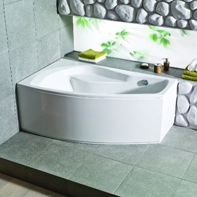 Roca Nicole wanna narożna 160x80 cm lewa biała A24T153000