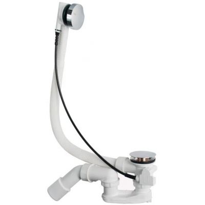 Schedpol Ferra Set wanna z syfonem i nośnikiem 160x70 cm 3.532/NO-9.114