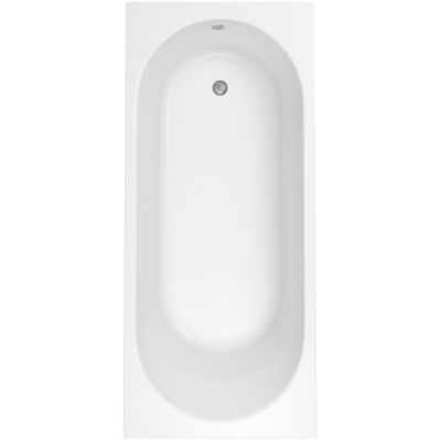 Schedline Solia wanna z nośnikiem 160x70 cm biała 3WST.SS1P-16070