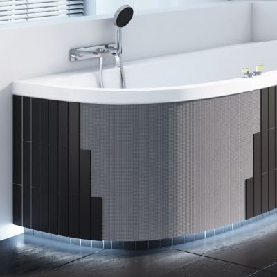 Schedpol Standard Plus obudowa podpłytkowa LED do wanny półokrągłej 1.040-LED