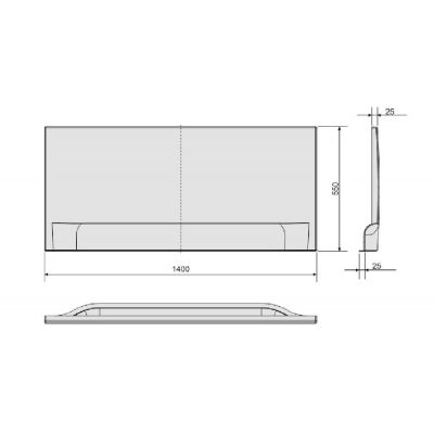 Sanplast Classic obudowa wanny 140 cm 620-011-0030-01-000