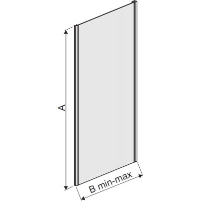 Sanplast TX ścianka prysznicowa dodatkowa 70 cm SS0-W/TX5b-70 600-271-1660-39-371