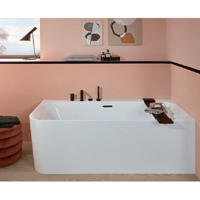 Villeroy & Boch Loop & Friends wanna przyścienna 180x80 cm prostokątna prawa biała UBA180LSF9CR00V-01