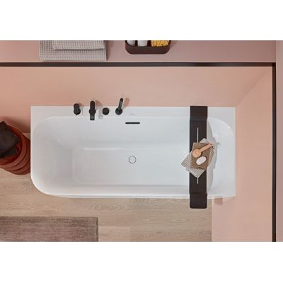 Villeroy & Boch Loop & Friends wanna przyścienna 180x80 cm prostokątna prawa biała UBA180LSF9CR00V-01