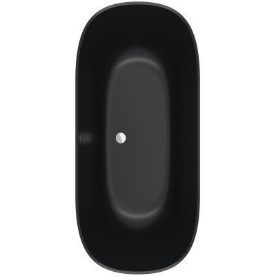 Villeroy & Boch Theano wanna wolnostojąca 175x80 cm Pure Black UBQ175ANH7F200V-R7