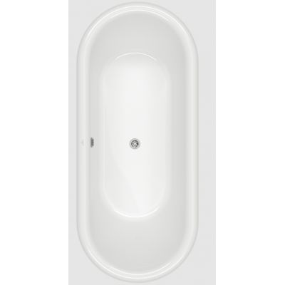 Villeroy & Boch Hommage wanna wolnostojąca 177,1x77,1 cm owalna biała-czarna UBQ180HOM7WR7V-01