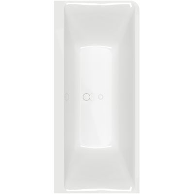 Villeroy & Boch Subway 3.0 wanna przyścienna 180x80 cm prostokątna lewa SilentFlow Weiss Alpin UBQ180SBW9CL00TV01
