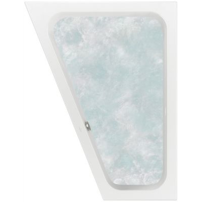 Villeroy & Boch Loop & Friends wanna z hydromasażem Combipool Entry 175x135 cm asymetryczna biała UCE175LFSLA1V01