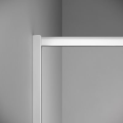 Kermi Stina drzwi prysznicowe 100 cm srebrny połysk/szkło przezroczyste STG2D10019VPK