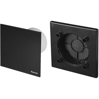 Awenta System+ Trax panel ozdobny z ramką czarny połysk (RWO100CZ, PTCB100P)