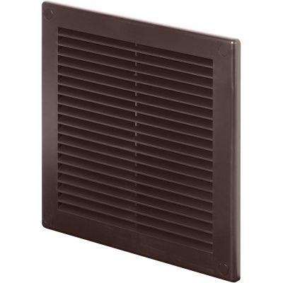 Awenta TRU kratka 200x200 mm brązowa TRU6BR