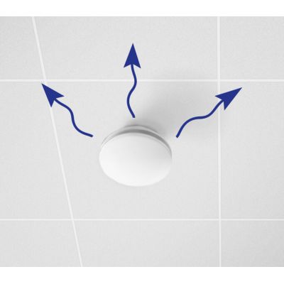 Awenta VAK anemostat 17,3x17,3 mm VAK125/BIAŁY