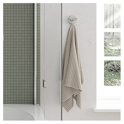 Oltens Gulfoss wieszak na ręcznik nikiel 80002910