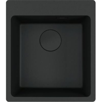 Franke Maris MRG 610-39 FTL zlewozmywak granitowy 50x44 cm czarny 114.0693.580