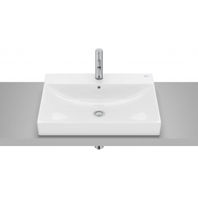 Roca Ona umywalka 60x45 cm prostokątna wpuszczana biała A32768N000