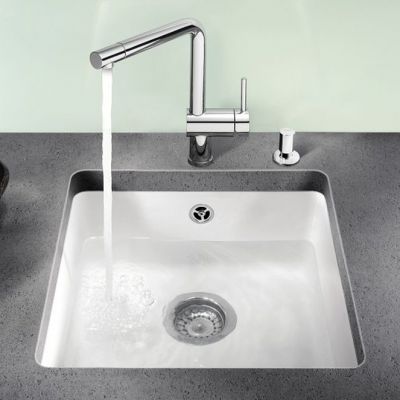 Blanco Subline 375-U zlewozmywak ceramiczny 41,4x45,6 cm biały 516035