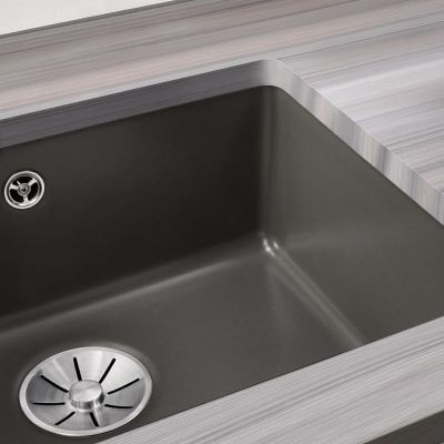 Blanco Subline 500-U zlewozmywak ceramiczny 54,3x45,6 cm czarny 523740