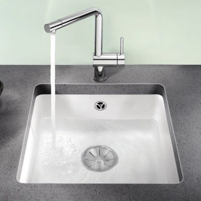 Blanco Subline 375-U zlewozmywak ceramiczny 45,6x41,4 cm biały 523726