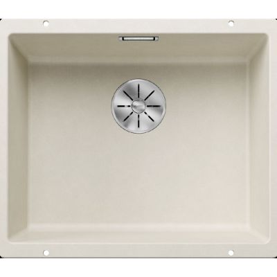 Blanco Subline 500-U zlewozmywak granitowy 50x40 cm delikatnie biały 527170