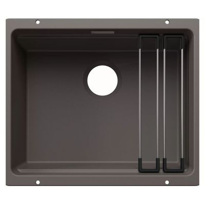 Blanco Etagon 500-U zlewozmywak granitowy 53x46 cm wulkaniczny szary 527755