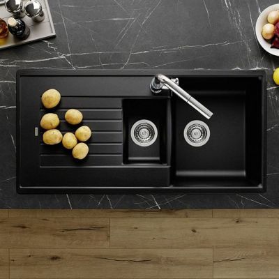 Blanco Zia 6 S zlewozmywak 100x50 cm Silgranit czarny 526021