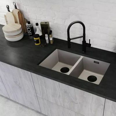 Blanco InFino zestaw elementów do armatury przelewowo-odpływowej czarny 239979