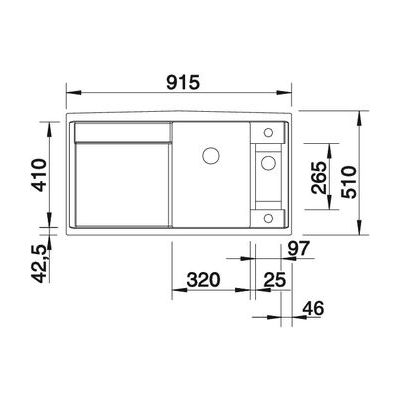 Blanco Axia II 5 S zlewozmywak PuraDur II silgranit tartufo 517287