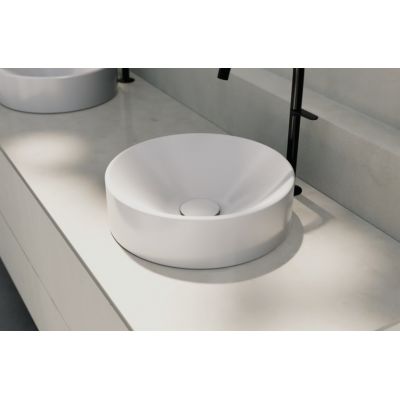 Bette Suno umywalka 34x34 cm okrągła nablatowa biała A250-000