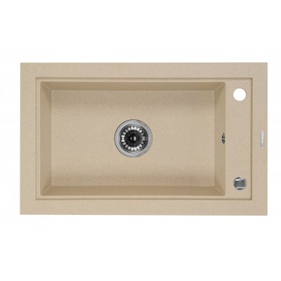 Deante Country zlewozmywak granitowy 1-komorowy piaskowy ZQU7113