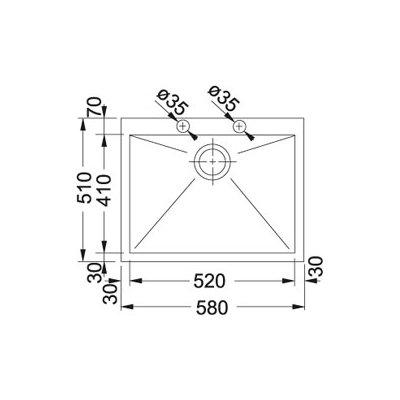 Zlewozmywak Franke Planar PPX 610-58 101.0050.481 