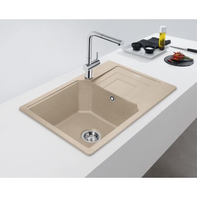 Franke Urban zlewozmywak granitowy 78x50 cm beżowy 114.0687.277