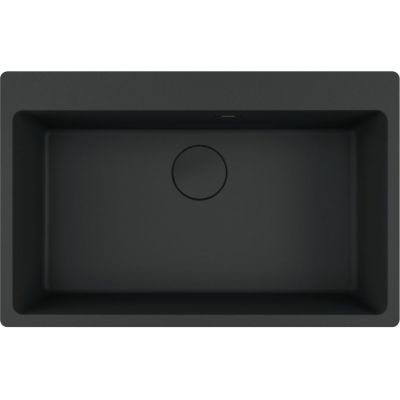 Franke Maris MRG 610-73 FTL zlewozmywak granitowy 78x50 cm czarny 114.0693.578
