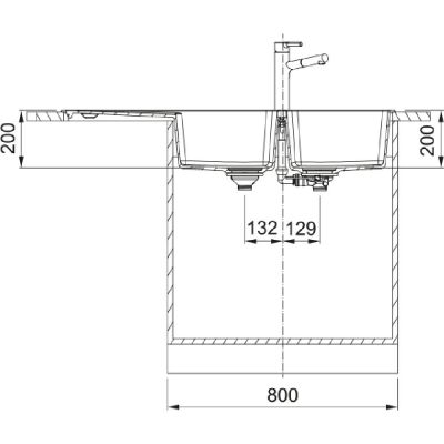 Franke Centro CNG 621-116 zlewozmywak granitowy 116x50 cm biały 114.0710.234