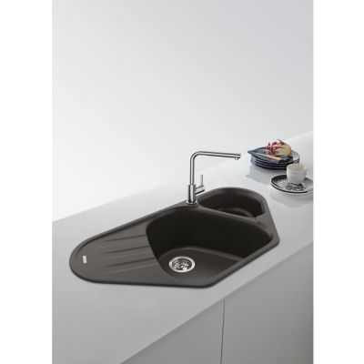 Franke Antea zlewozmywak granitowy 96x50 cm szary 114.0716.315