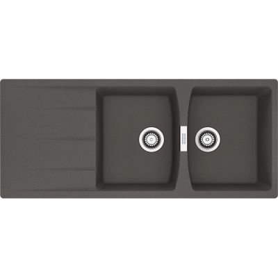 Franke Centro zlewozmywak granitowy 116x50 cm szary 114.0716.328