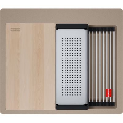 Franke Kanon KNG PRO 610-53 FTL zlewozmywak granitowy 59x51 cm cappuccino 114.0749.557