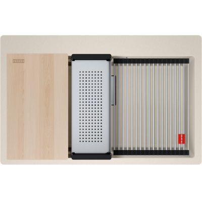 Franke Kanon KNG PRO 610-73 FTL zlewozmywak granitowy 79x51 cm orzechowy 114.0749.636