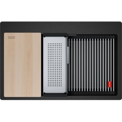 Franke Kanon KNG PRO 610-73 FTL zlewozmywak granitowy 79x51 cm onyx 114.0749.640