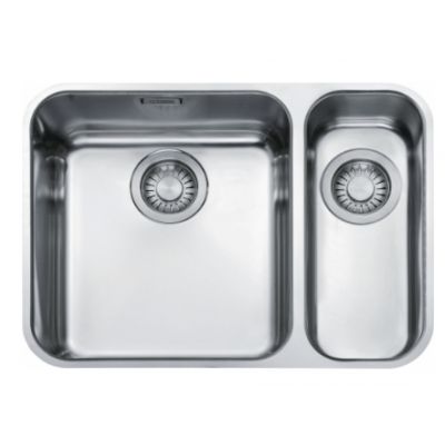 Franke Largo zlewozmywak stalowy 57,2x42 cm stal szczotkowana 122.0739.182