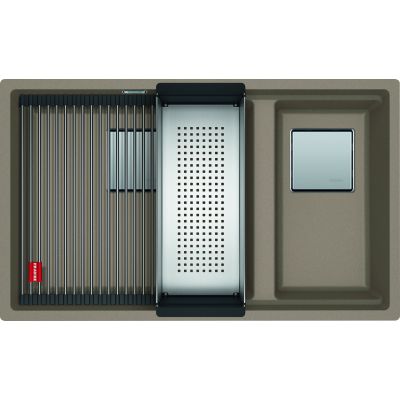 Franke Kanon KNG 120 zlewozmywak 76x46 cm Fragranite cappuccino 125.0528.637