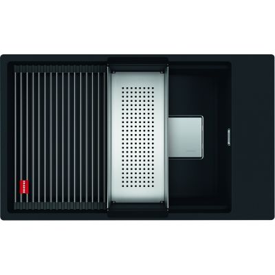 Franke Kanon KNG 110-62 zlewozmywak 62x42 cm Fragranite czarny mat 125.0633.003