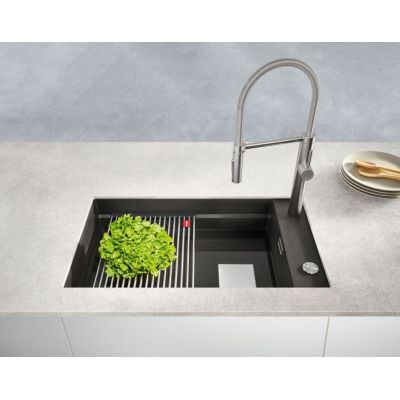 Franke Kanon KNG 110-62 zlewozmywak granitowy 76x46 cm łupkowy szary 125.0716.372