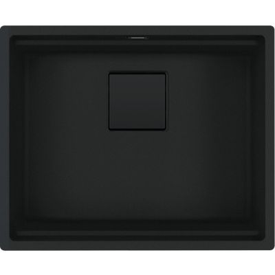 Franke Kanon KNG 110-52 zlewozmywak 56x46 cm Fragranite czarny mat 125.0721.150