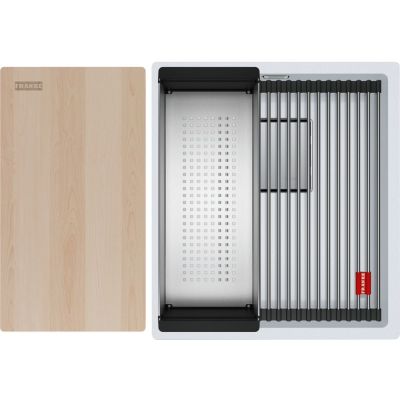 Franke Kanon KNG PRO 110-37 zlewozmywak granitowy 46x41 cm biały polarny 125.0749.645