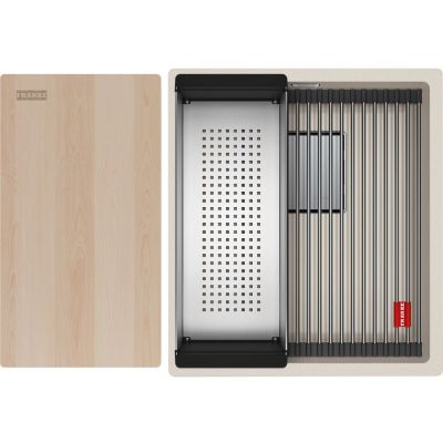 Franke Kanon KNG PRO 110-37 zlewozmywak granitowy 46x41 cm orzechowy 125.0749.646