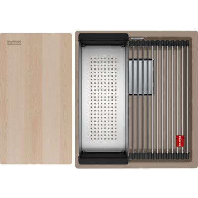 Franke Kanon KNG PRO 110-37 zlewozmywak granitowy 46x41 cm cappuccino 125.0749.647