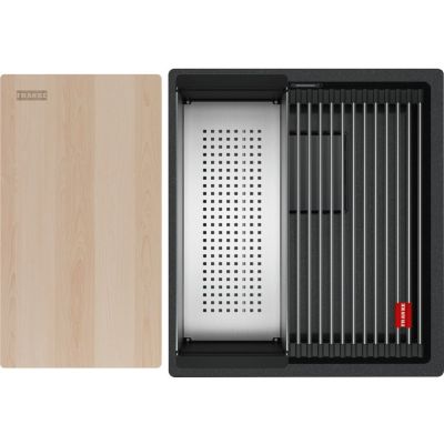 Franke Kanon KNG PRO 110-37 zlewozmywak granitowy 46x41 cm onyx 125.0749.654