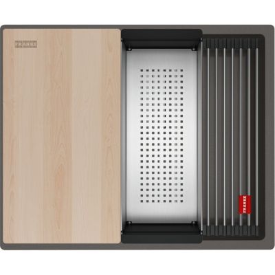 Franke Kanon KNG PRO 110-52 zlewozmywak granitowy 56x46 cm łupkowy szary 125.0749.663